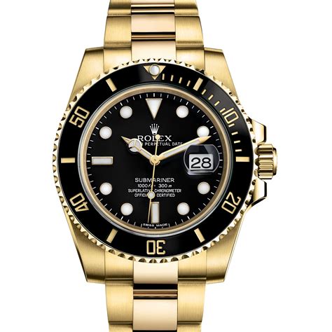 gold black rolex